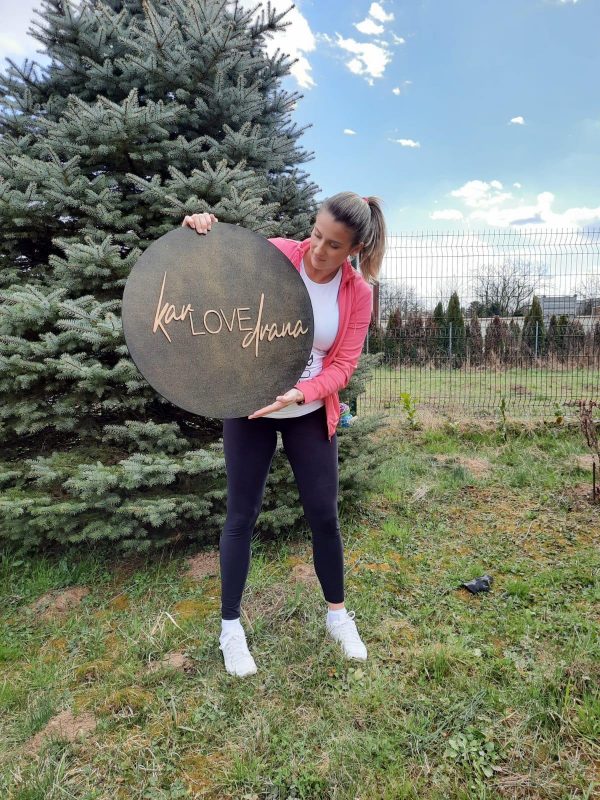 Drveni krug - KROOG™ LJUBAV – LIMITED EDITION