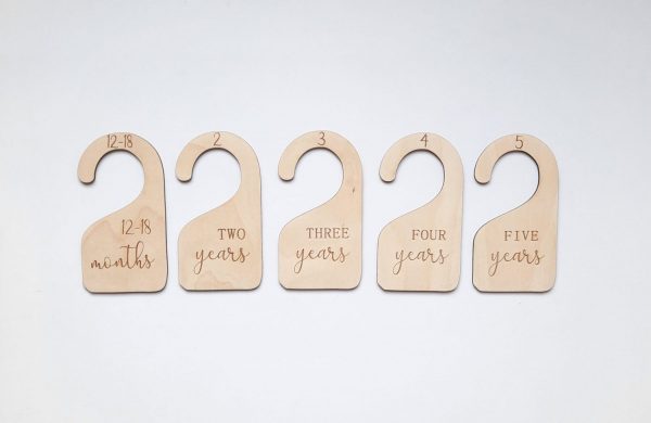 Drvene oznake - ORGANIZATORI DJEČJE ODJEĆE