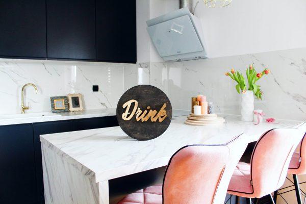 Drveni krug za kuhinju - EAT-DRINK S – 30cm