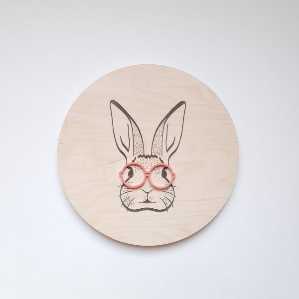 Drveni krug - HIPSTER ZEKO (XS-21cm)