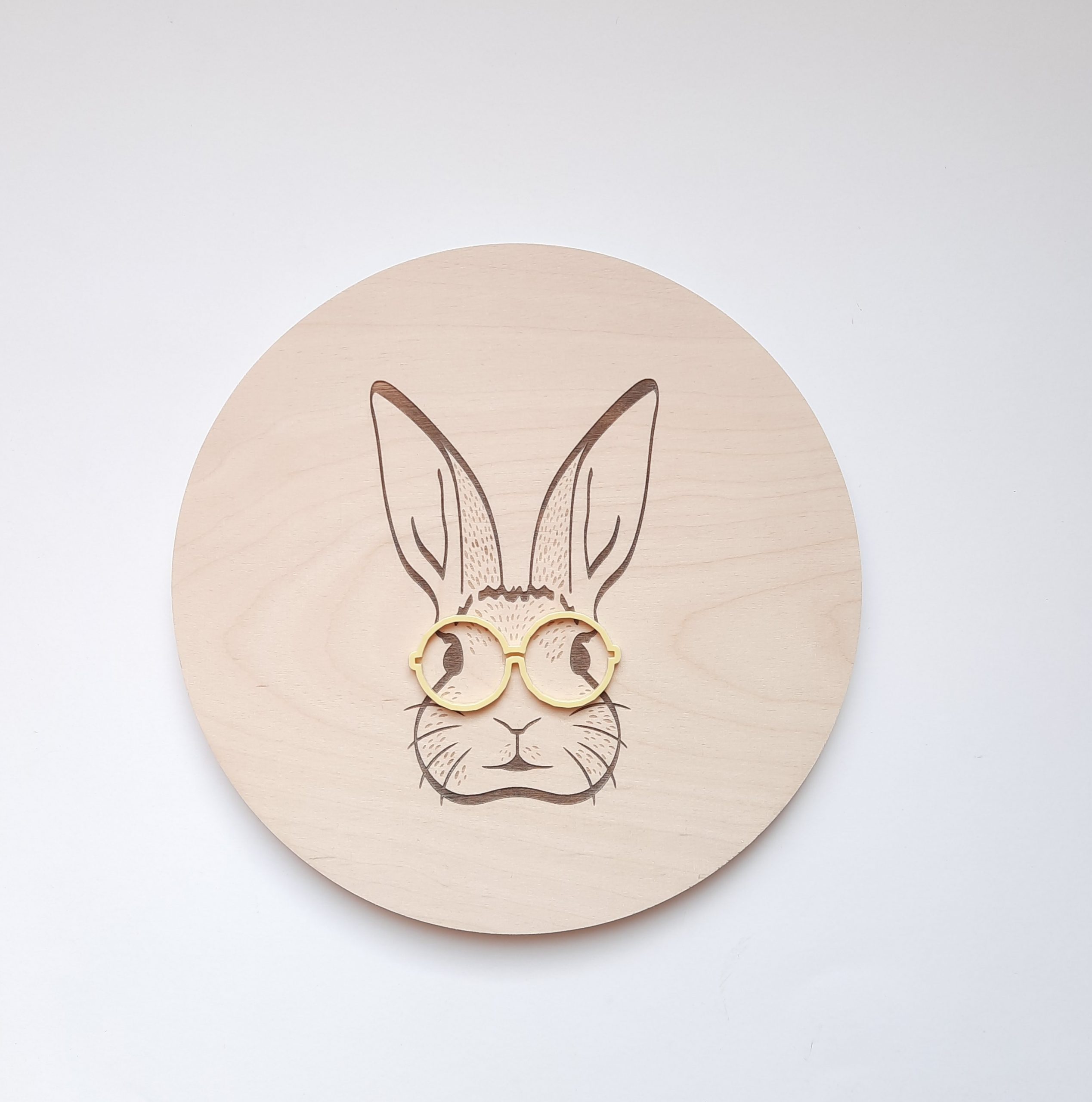 Drveni krug - HIPSTER ZEKO (XS-21cm)