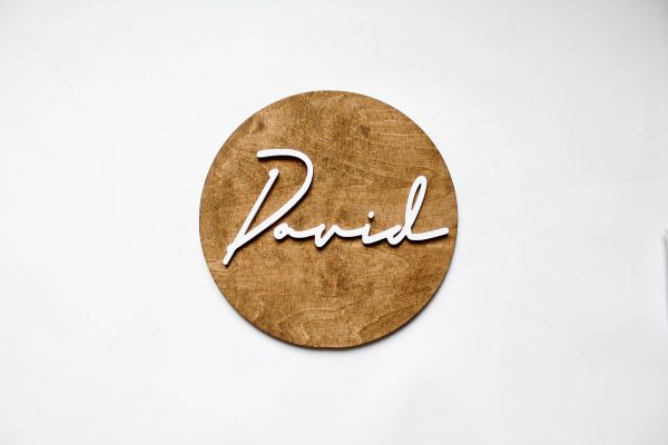 Drveni krug natpisi - KROOG™ S - 30cm