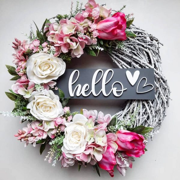 SPRING PLETENI VIJENAC (Bijeli) - DOSTUPNO NA UPIT