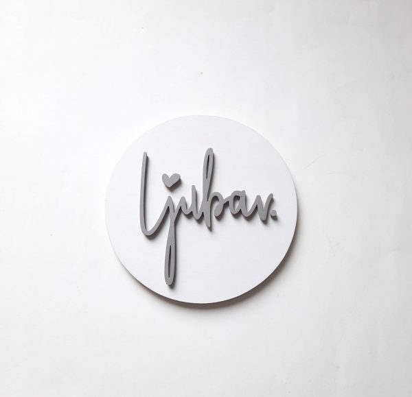 Drveni krug - KROOG™ LJUBAV