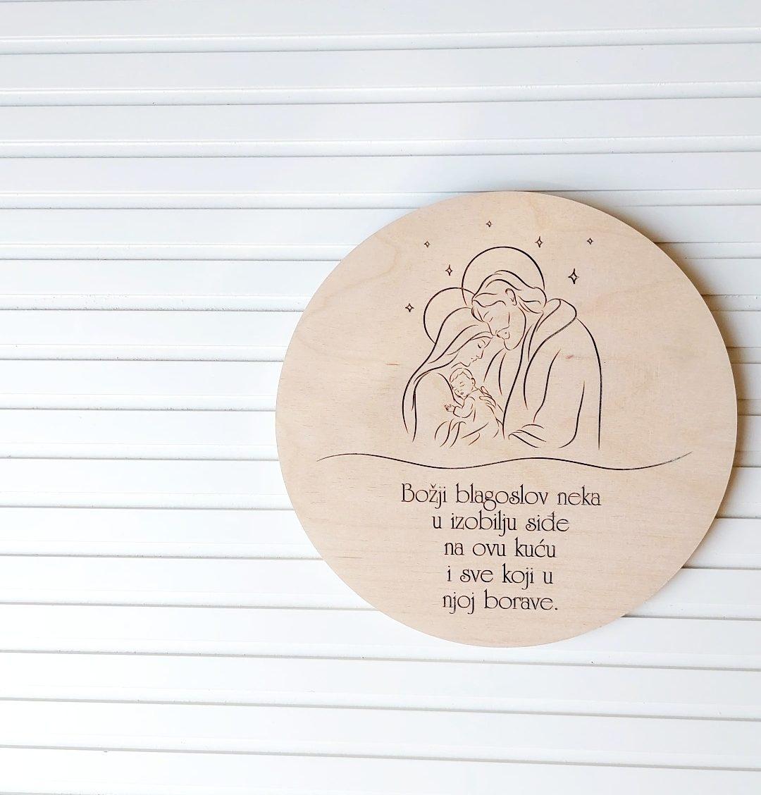 Drveni krug - KROOG™ SVETA OBITELJ I BLAGOSLOV